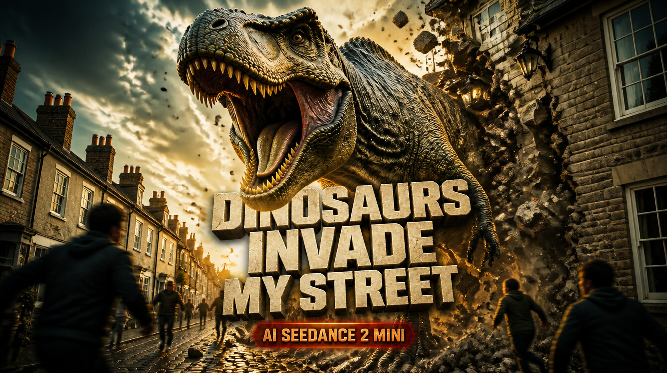 Dinosaurs Invade My Street Tutorial