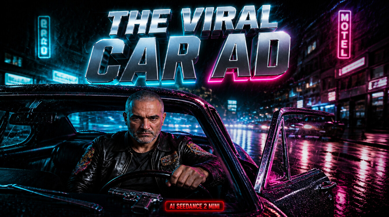 Viral Car And Coffee Scene Tutorial