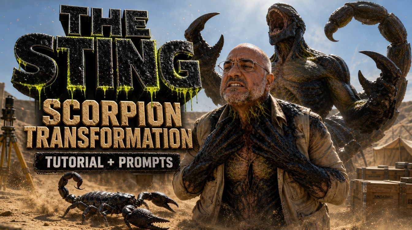 The Sting — Scorpion Transformation Tutorial