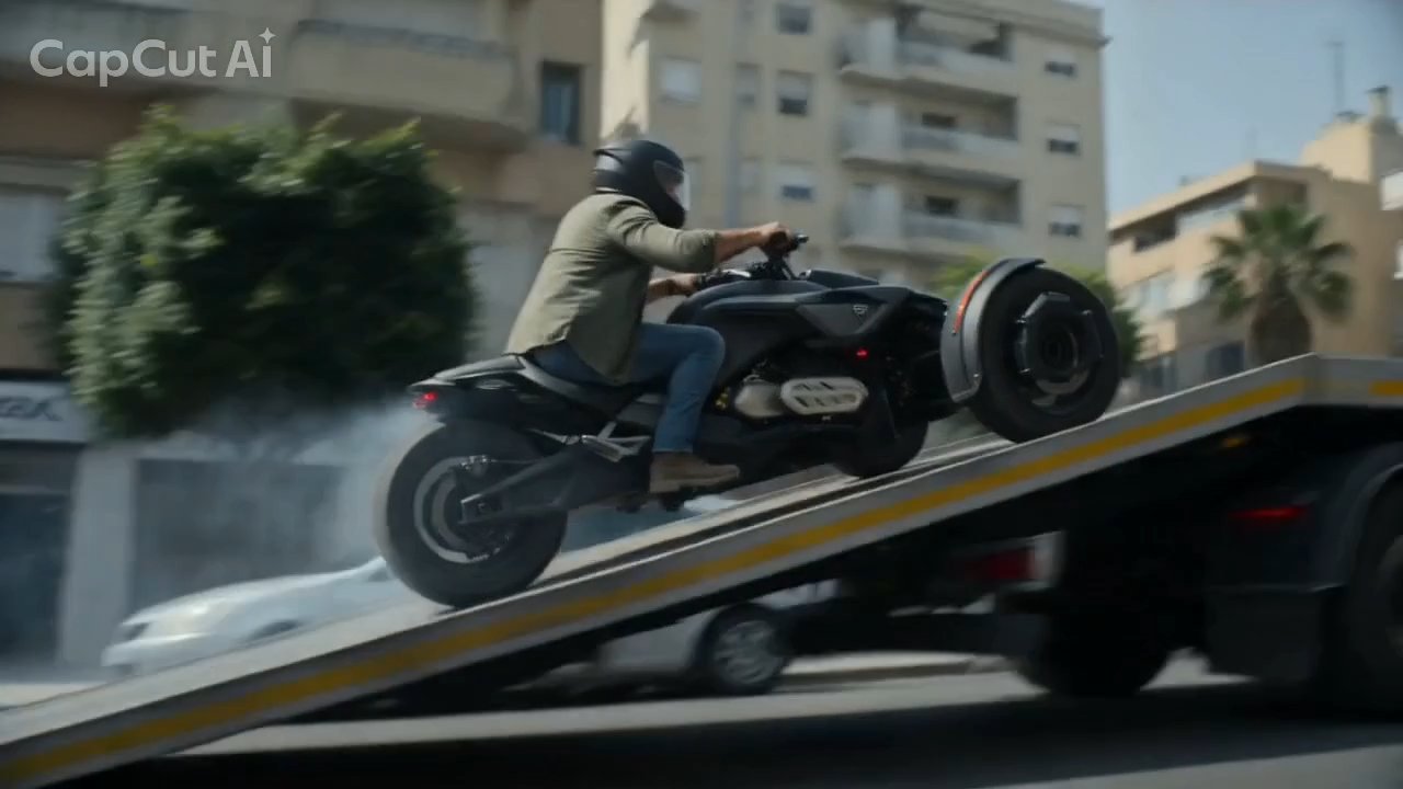Launching off a tow truck ramp