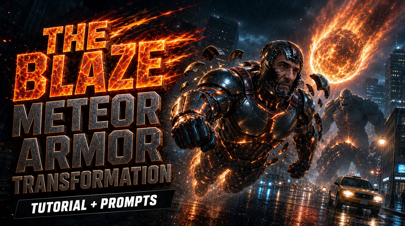 The Blaze — Meteor Armor Transformation Tutorial