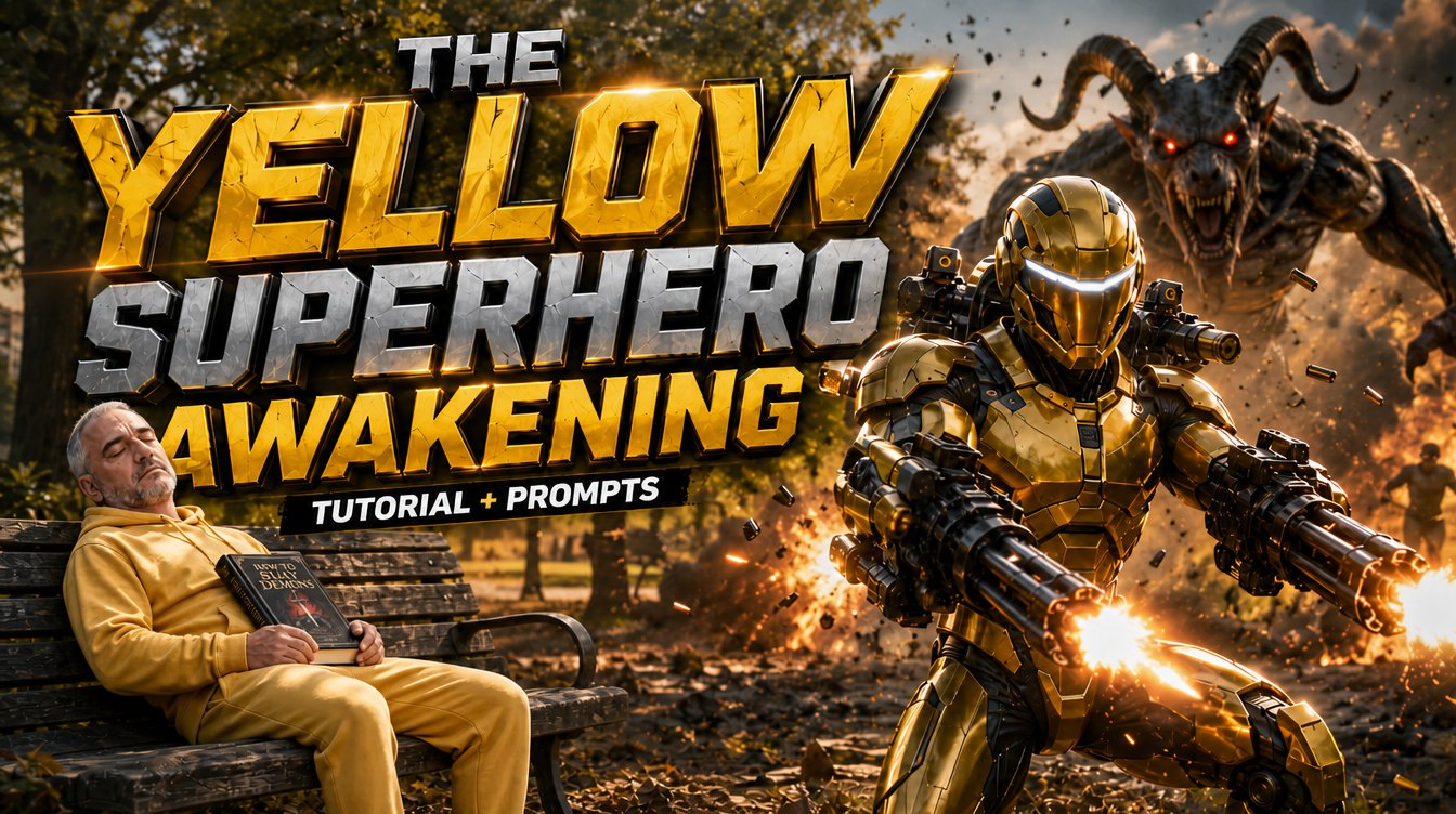 The Yellow Superhero Awakening Tutorial